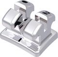 discovery® bracket en métal, dent 12, torque +8°, angulation +9°, Roth 18