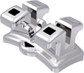 discovery®, bracket en métal, torque -17°, angulation 0°, Roth / Ricketts® – IV. dim. / Hilgers 18