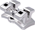 discovery® bracket en métal, dent 44 / 34, torque -17°, angulation 0°, Roth 22