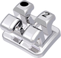 discovery®, bracket en métal, dent 12, torque +14°, angulation +8°, Ricketts® – IV. dim., Universal / Hilgers 18