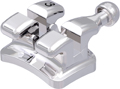 discovery®, bracket en métal avec crochet, dent 23, torque +7°, angulation +5°, Ricketts® – IV. dim., Universal / Hilgers 18