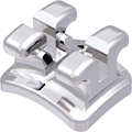 discovery®, bracket en métal, dent 15-14 / 24-25 / 44 / 34, torque 0°, angulation 0°, Ricketts® Universal 18