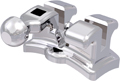 discovery®, bracket en métal avec crochet, dent 44, torque -17°, angulation 0°, Roth 18