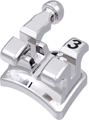 discovery®, bracket en métal avec crochet, dent 13, torque -2°, angulation +9°, Roth 18