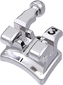 discovery®, bracket en métal avec crochet, dent 13, torque -2°, angulation +9°, Roth 22