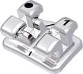 topic, bracket en métal sans nickel, dent 11, torque +12°, angulation +5°, Roth 22