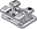 topic, bracket en métal sans nickel, dent 21, torque +12°, angulation +5°, Roth 22