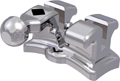 topic, bracket en métal sans nickel avec crochet, dent 45, torque -22°, angulation 0°, Roth 18