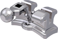 topic, bracket en métal sans nickel avec crochet, dent 44, torque -17°, angulation 0°, Roth 22