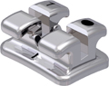 topic, bracket en métal sans nickel, dent 21, torque +12°, angulation +5°, Roth 18