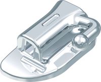 Ortho-Cast M-Series, tube vestibulaire DB, simple rectangulaire, dent 47, torque -10°, offset +4°, McLaughlin-Bennett-Trevisi** 18