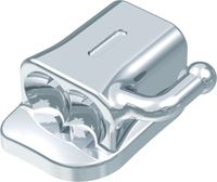 Ortho-Cast M-Series, tube vestibulaire, double rectangulaire, dent 36-37, torque -20°, offset 0°, McLaughlin-Bennett-Trevisi** pour 6ème, gorge 18