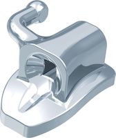 Ortho-Cast M-Series mini, tube vestibulaire DB, simple rectangulaire, dent 27, torque 0°, offset 0°, Ricketts® Universal 18