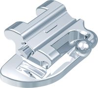 Ortho-Cast M-Series, tube vestibulaire convertible, simple rectangulaire, dent 47-46, torque -30°, offset +4°, Roth 22