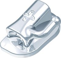 Ortho-Cast M-Series, tube vestibulaire DB, simple rectangulaire, dent 16, torque -14°, offset +14°, Roth 22