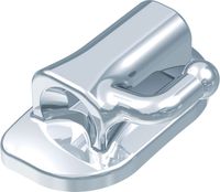 Ortho-Cast M-Series, tube vestibulaire DB, simple rectangulaire, dent 36, torque 0°, offset 0°, Standard Edgewise 22