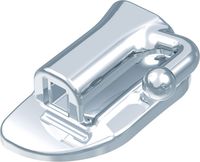 Ortho-Cast M-Series, tube vestibulaire DB, simple rectangulaire, dent 46, torque 0°, offset 0°, Standard Edgewise 22