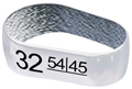 Bague standard, dent 15-14 / 24-25, taille 1