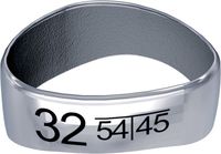 Bague standard, dent 45-44 / 34-35, taille 1
